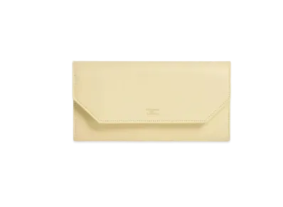 BALENCIAGA Envelope Slim Continental Wallet "Beige"