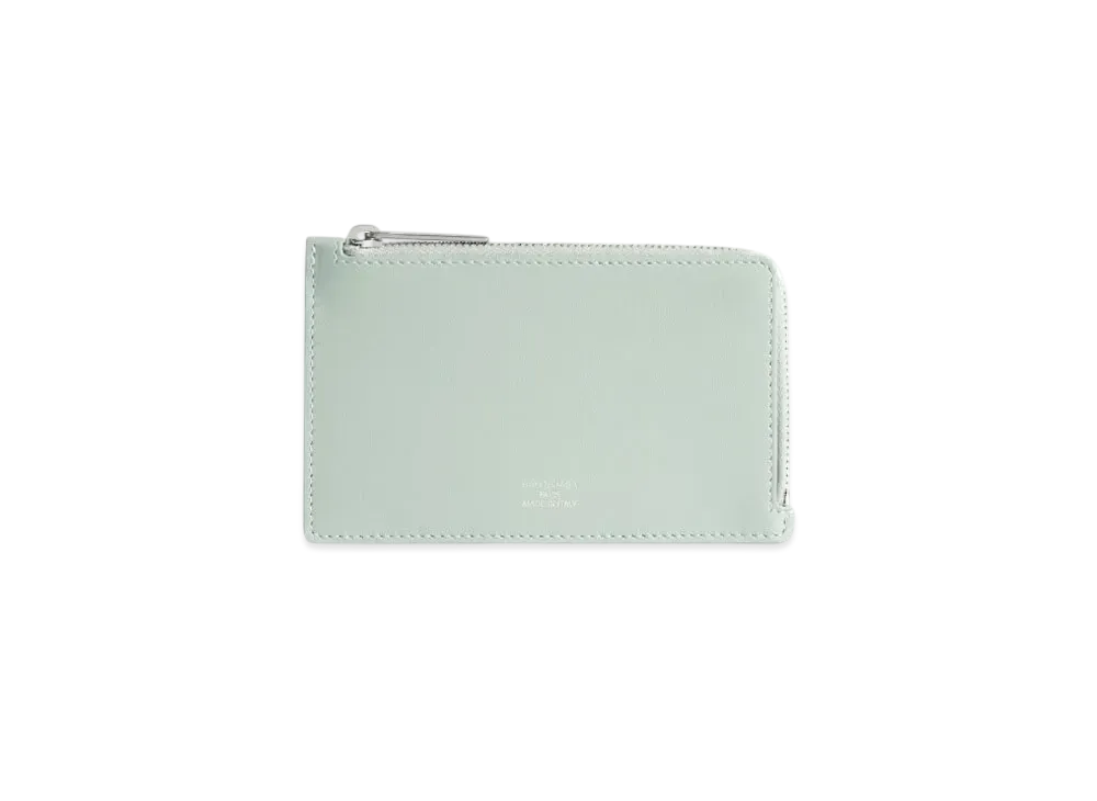 BALENCIAGA Envelope Long Coin and Card Holder Japan Exclusive "Mineral Green/Gray"