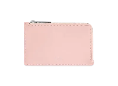 BALENCIAGA Envelope Long Coin & Card Holder "Suede Pink/Dark Burgundy"