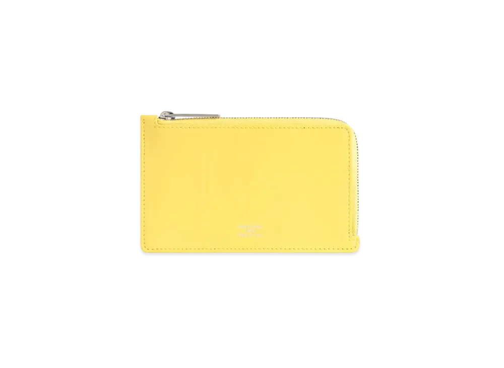 BALENCIAGA Envelope Long Coin and Card Holder Smooth Calfskin "Yellow"