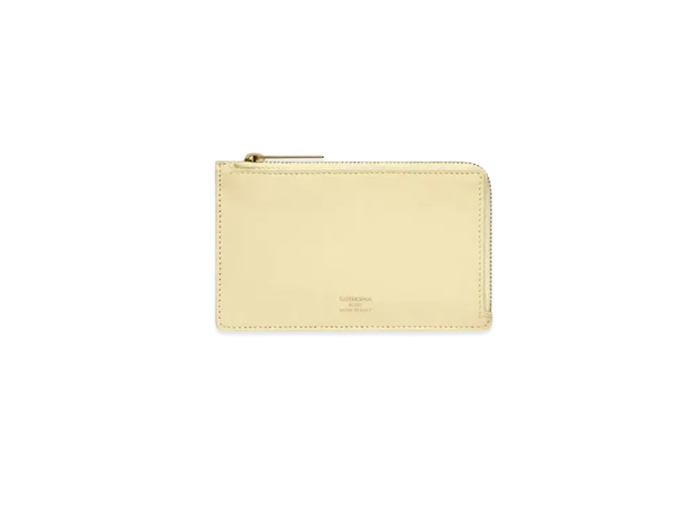 BALENCIAGA Envelope Long Coin & Card Holder "Beige"