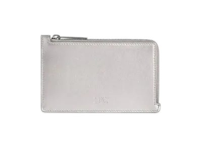 BALENCIAGA Envelope Long Coin & Card Holder "Silver/Cloudy Blue"