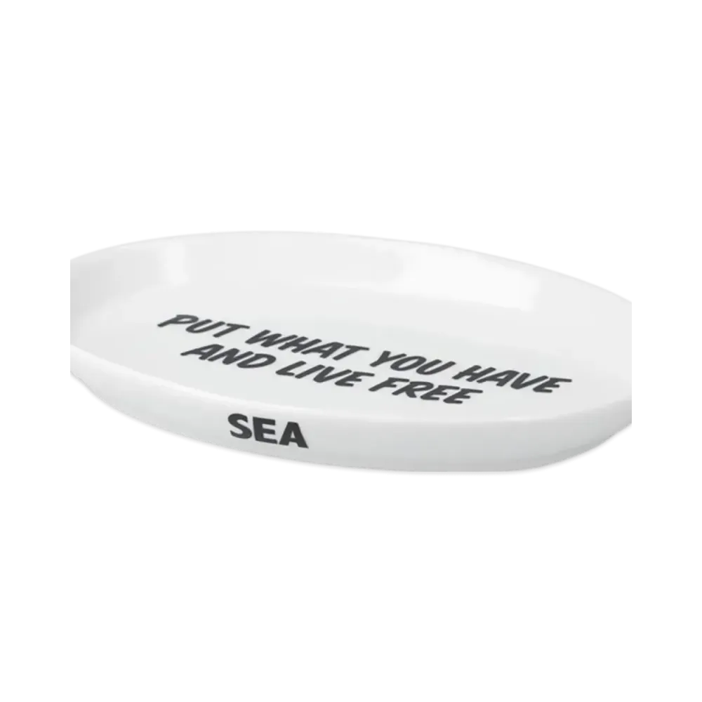 WIND AND SEA ARCVBX Oval Plate "White"