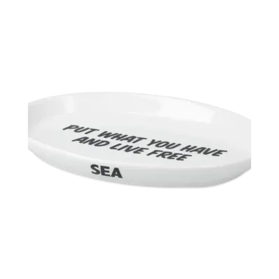 WIND AND SEA ARCVBX Oval Plate "White"