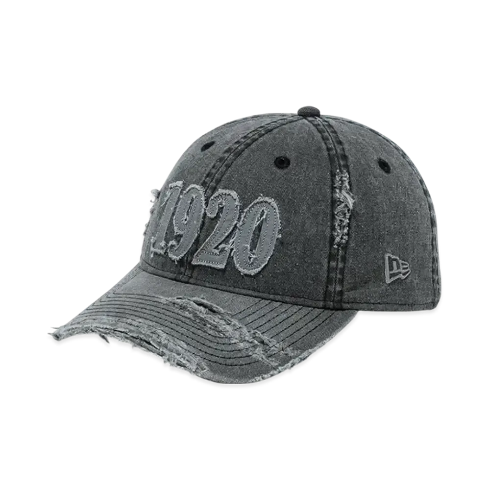 NEW ERA 9Twenty Damaged Series Acid Wash 1920 "Black"