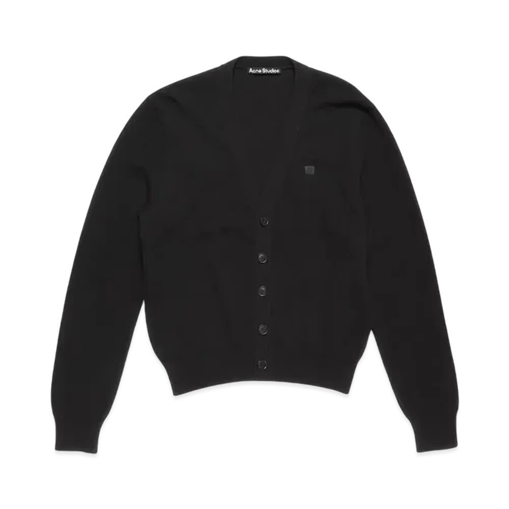 Acne Studios V-Neck Cardigan "Black"