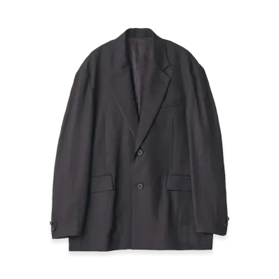 ssstein Vis/Li/Ra Twill Single Breasted Blazer "Black"