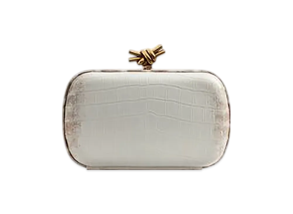 Bottega Veneta Knot "White//Shade"