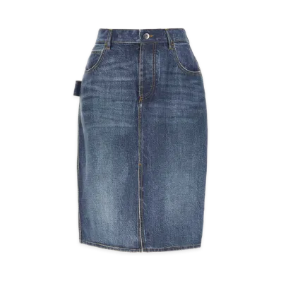 Bottega Veneta Women's Skirts "Navy"