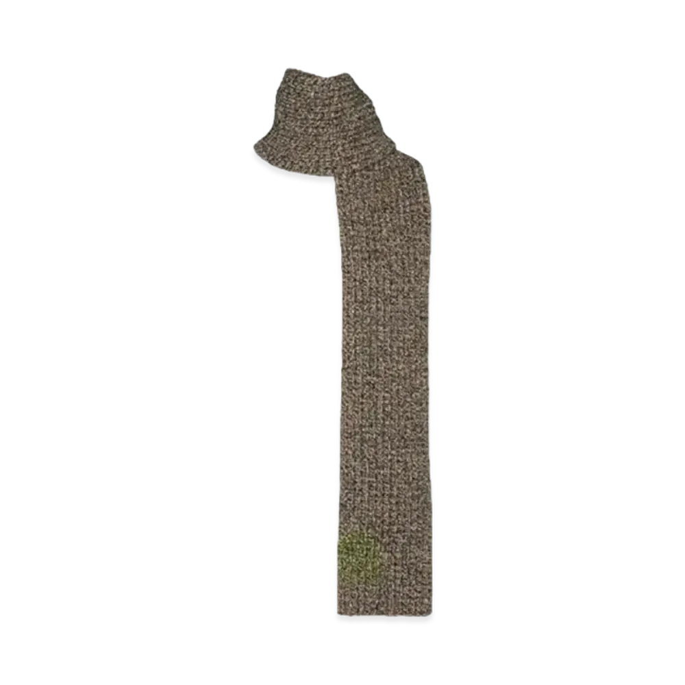 Maison Margiela Mended Scarf "Medium Brown"