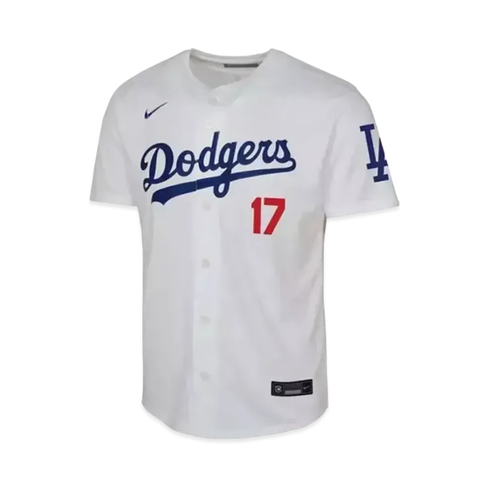 MLB x Nike Kids' Los Angeles Dodgers Shohei Ohtani #17 Limited Jersey "White"