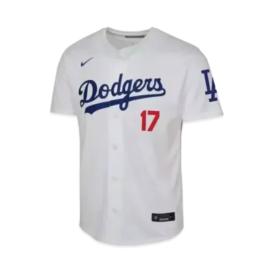 MLB x Nike Kids' Los Angeles Dodgers Shohei Ohtani #17 Limited Jersey "White"