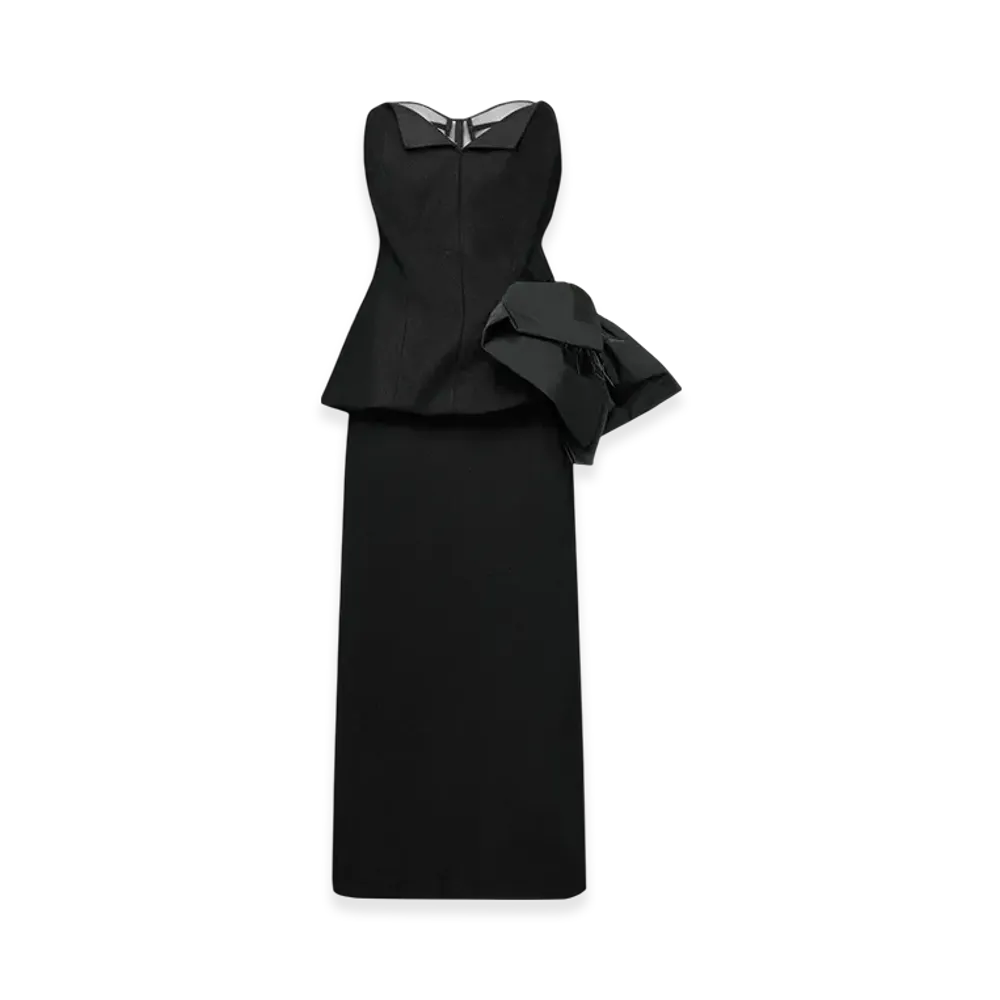 Maison Margiela Women's Decortique Dress "Black"