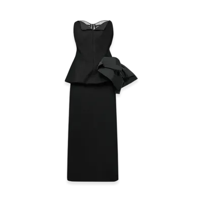 Maison Margiela Women's Decortique Dress "Black"