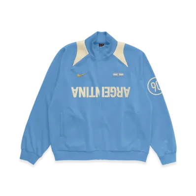 Travis Scott Cactus Jack x Nike Argentina Total 90 Anthem Jacket "Light Blue"