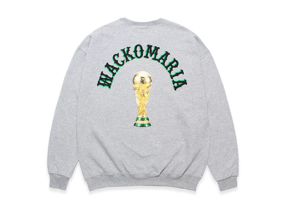 WACKO MARIA World Cup Sweat T-Shirt "Gray"