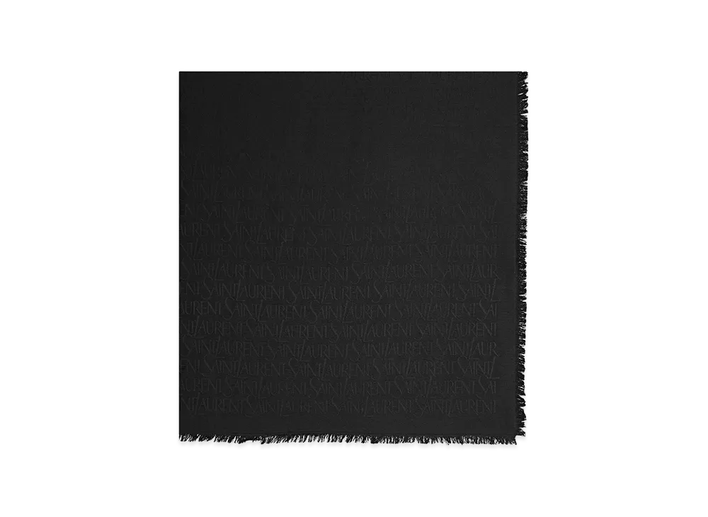 Saint Laurent Women's Scarfs "Black"