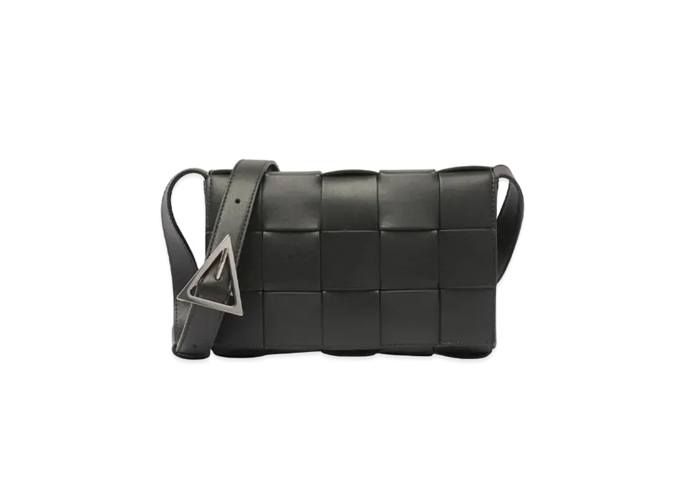 Bottega Veneta Cassette Crossbody Bag "Dark Green"