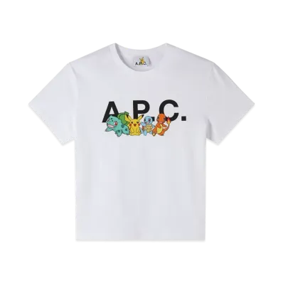 A.P.C. x Pokemon Crew T-Shirt F "White"