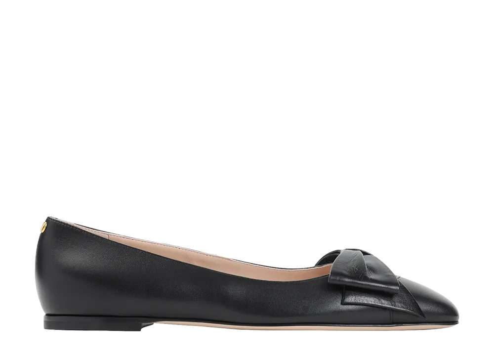 Valentino Garavani Women's Bowow Ballerina "IVORYNATURALE"