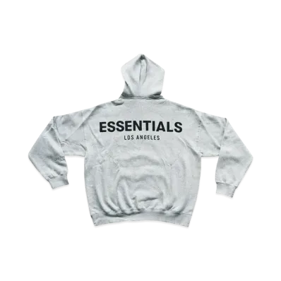 FEAR OF GOD ESSENTIALS Los Angeles 3M Pullover Hoodie "Grey"