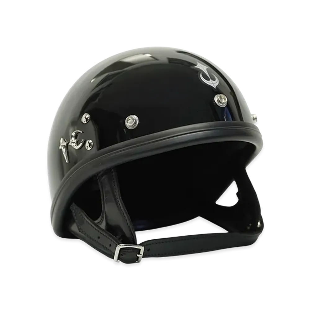 THUG CLUB x CREED MOTORCYCLES G-1 TC Helmet "Black"