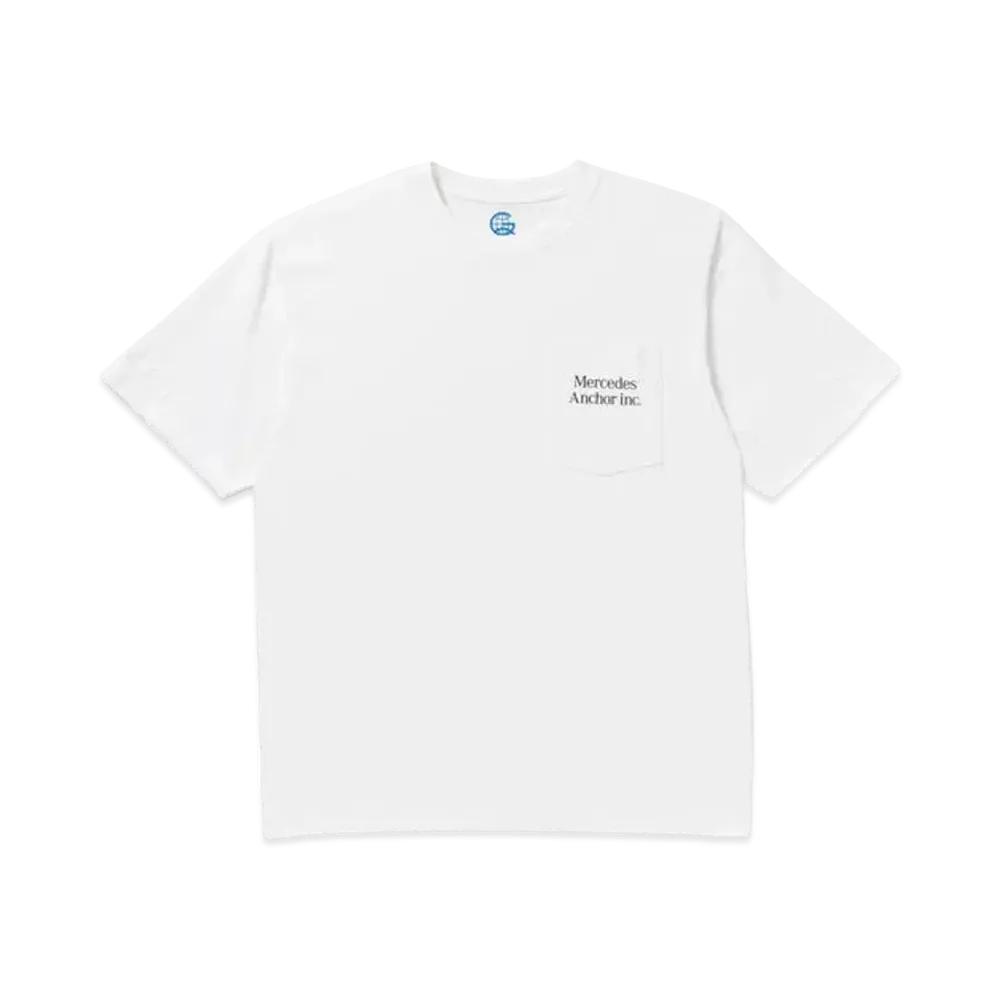 MERCEDES ANCHOR INC TEE "White"