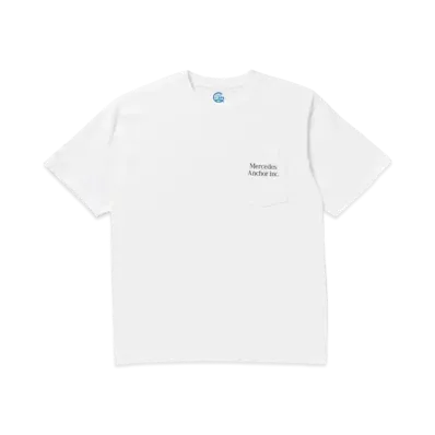 MERCEDES ANCHOR INC TEE "White"