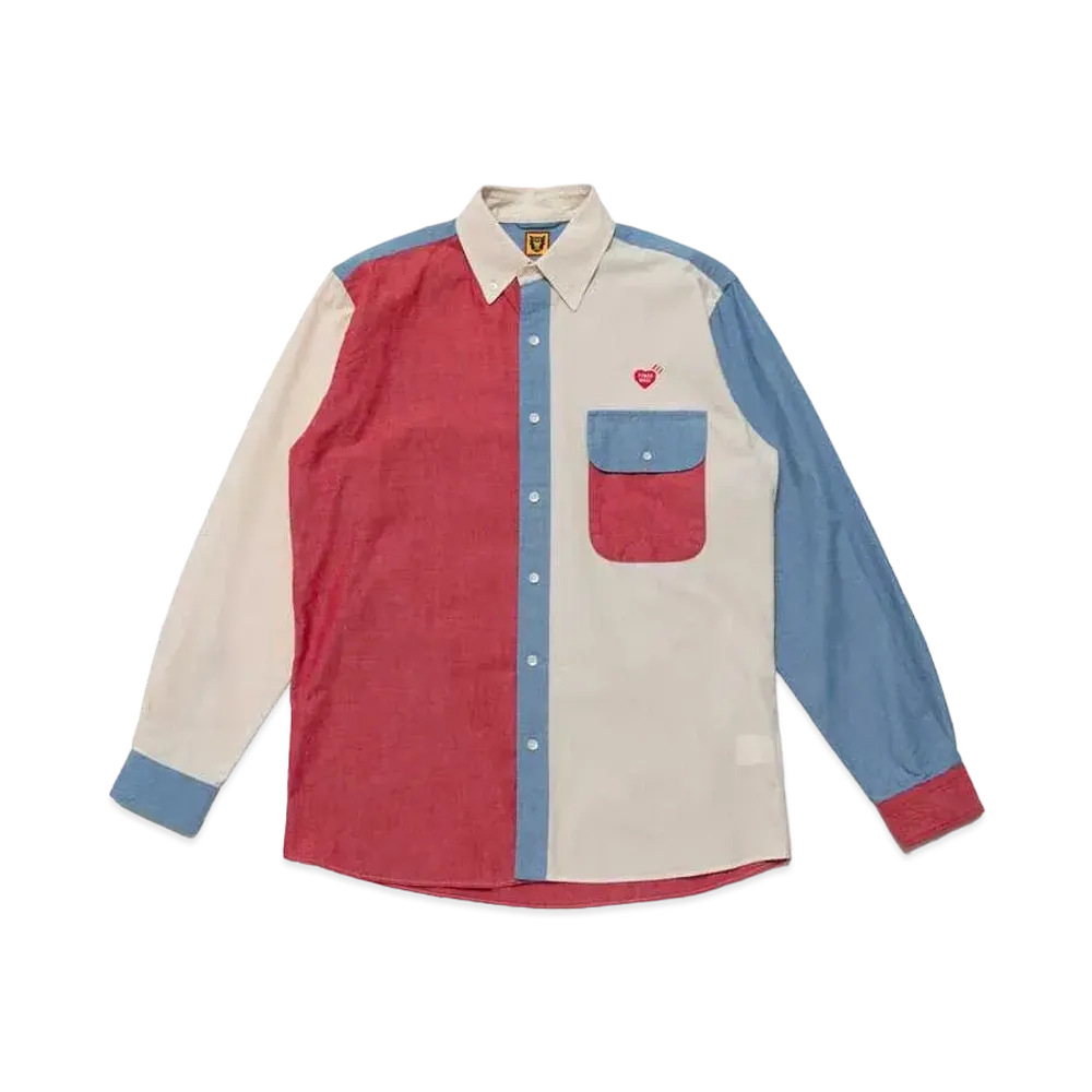 HUMAN MADE CRAZY CHAMBRAY SHIRT "Red"