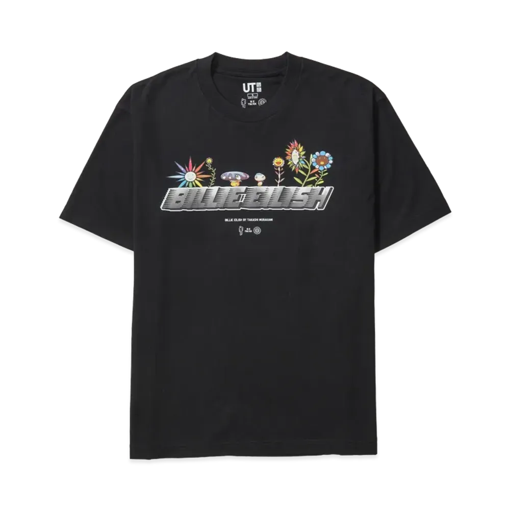 Uniqlo UT Billie Eilish x Takashi Murakami T-Shirt Men "Black"