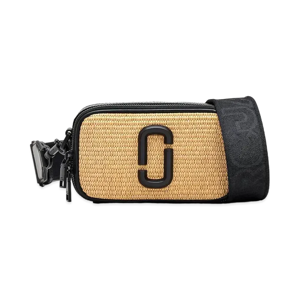 Marc Jacobs The Woven Snap Shot "Natural"