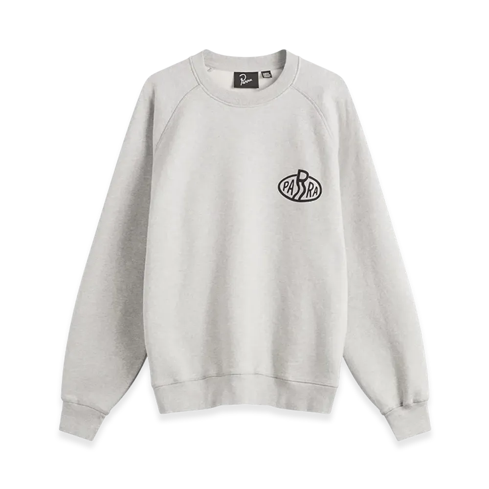 by Parra Legs Logo Crew Sweatshirt "Heather Grey"