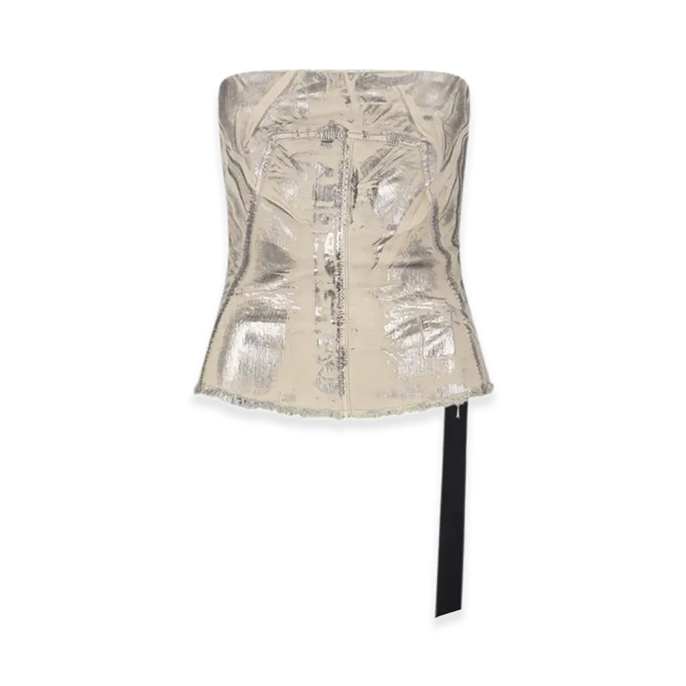 Rick Owens DRKSHDW Women's Top "Silver"