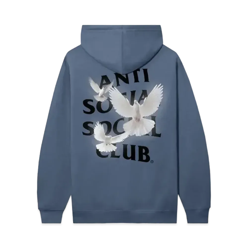 ANTI SOCIAL SOCIAL CLUB Appreciate Life Hoodie "Storm Blue"
