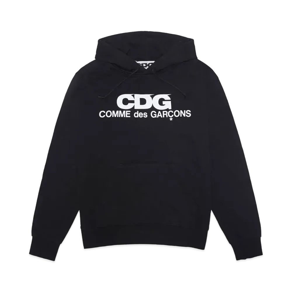 Comme des Garçons HOODED SWEATSHIRT "Black"