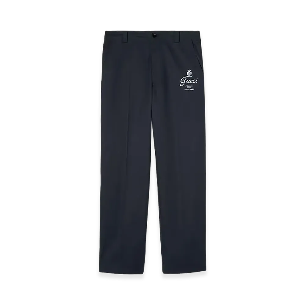GUCCI Twill Pant "Blue"