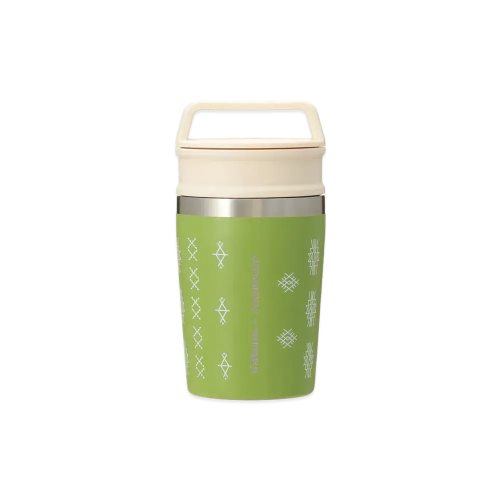 STARBUCKS Alpaca Boho Fest Stainless Steel Bottle Stanley 236ml "Green"