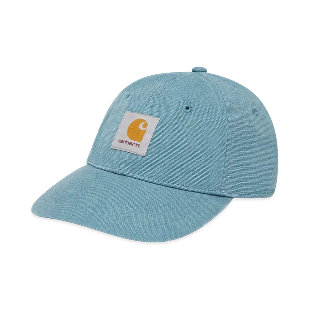 Carhartt WIP Canvas 6-Panel Cap "Blue Japser/White(Stone Washed)"