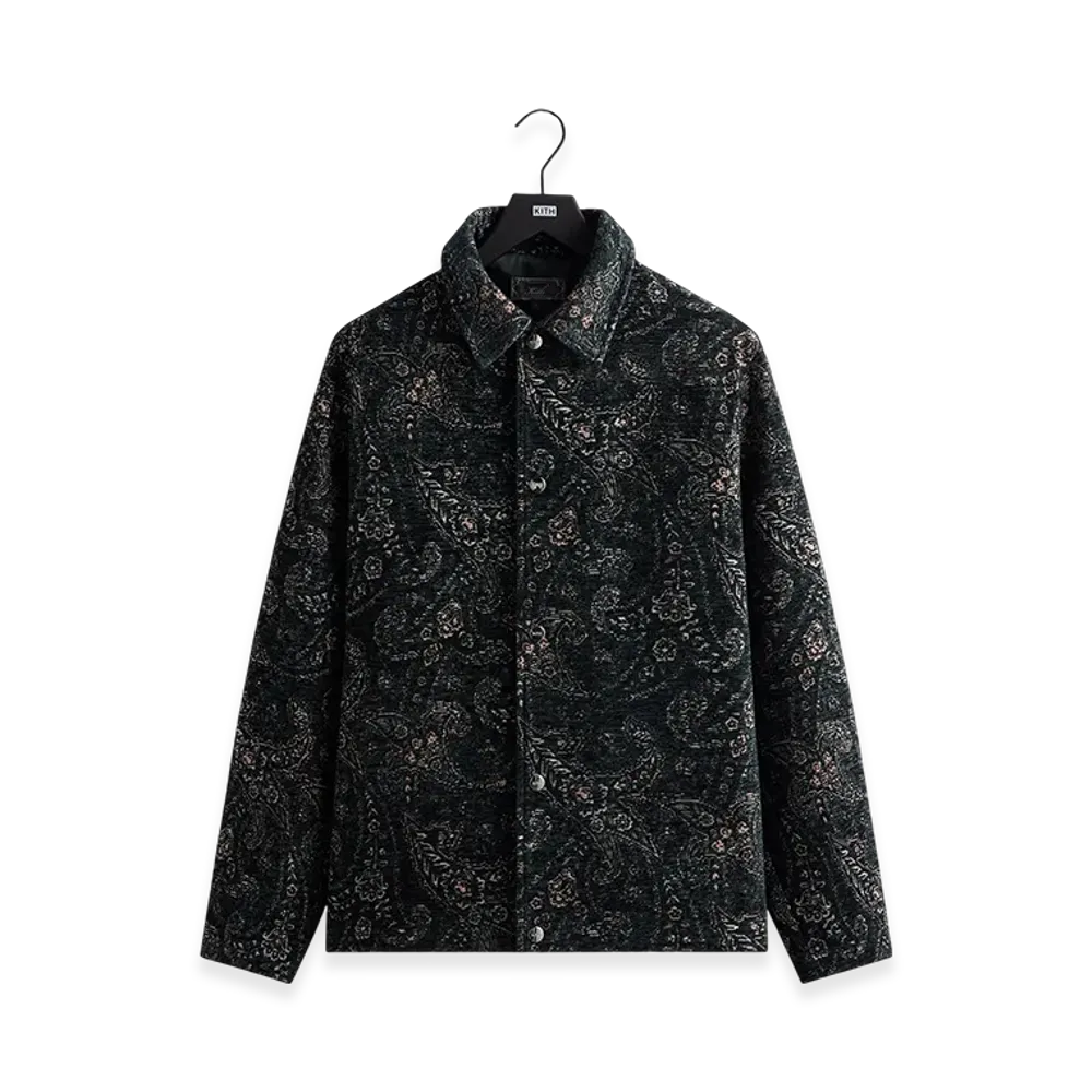 Kith Paisley Tapestry Irvin Coaches Jacket "Equestrian"
