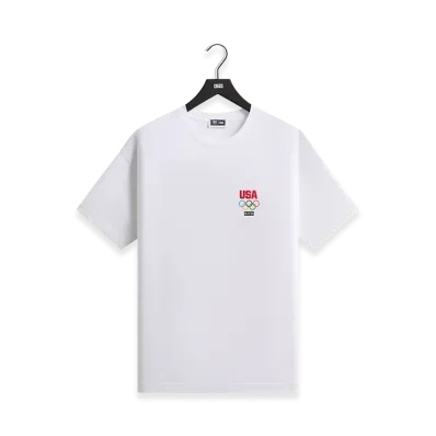 Kith x Team USA Skiing Tee "White"