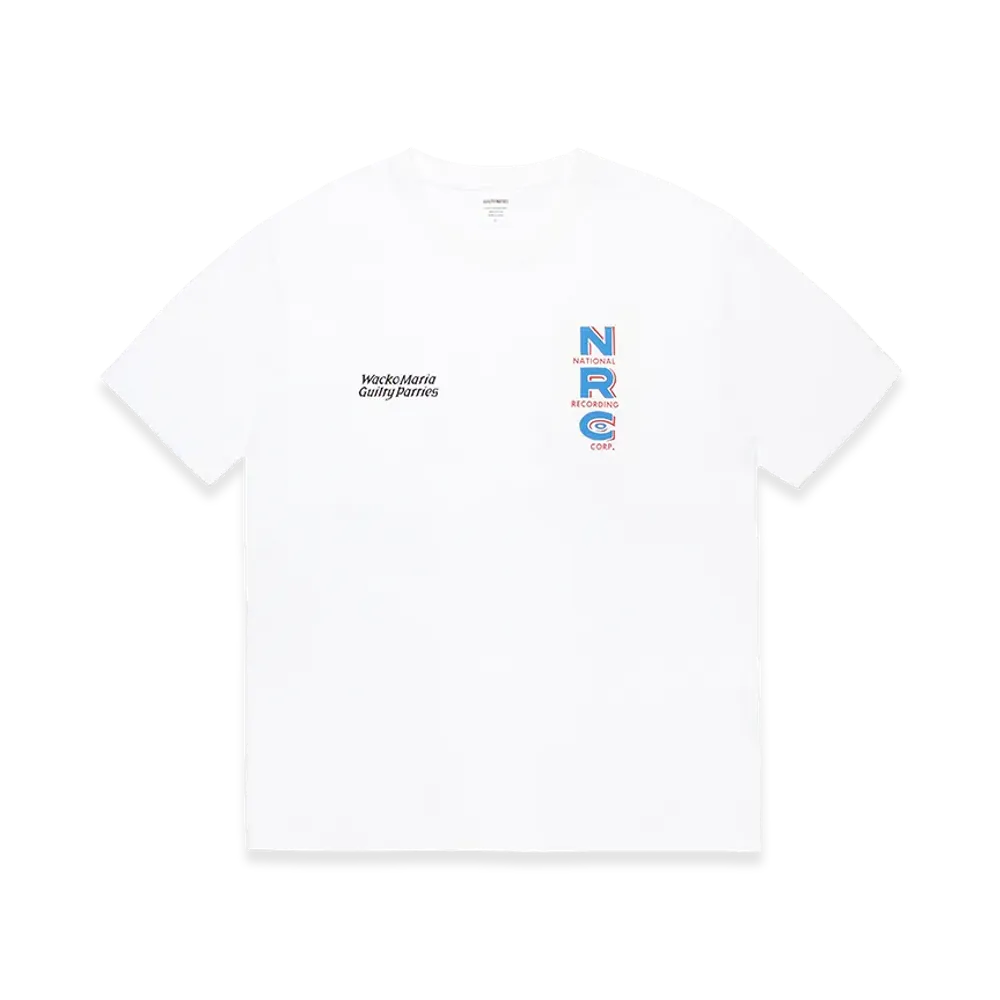 WACKO MARIA Washed Heavy Weight T-Shirt "White"