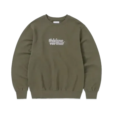 thisisneverthat OL-Logo Crewneck "Olive"