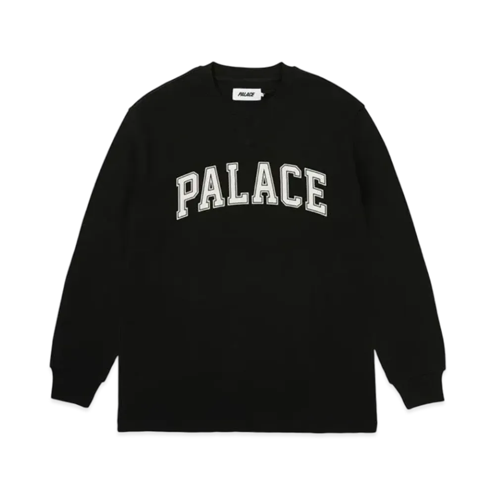 PALACE Waffle Longsleeve "Black"
