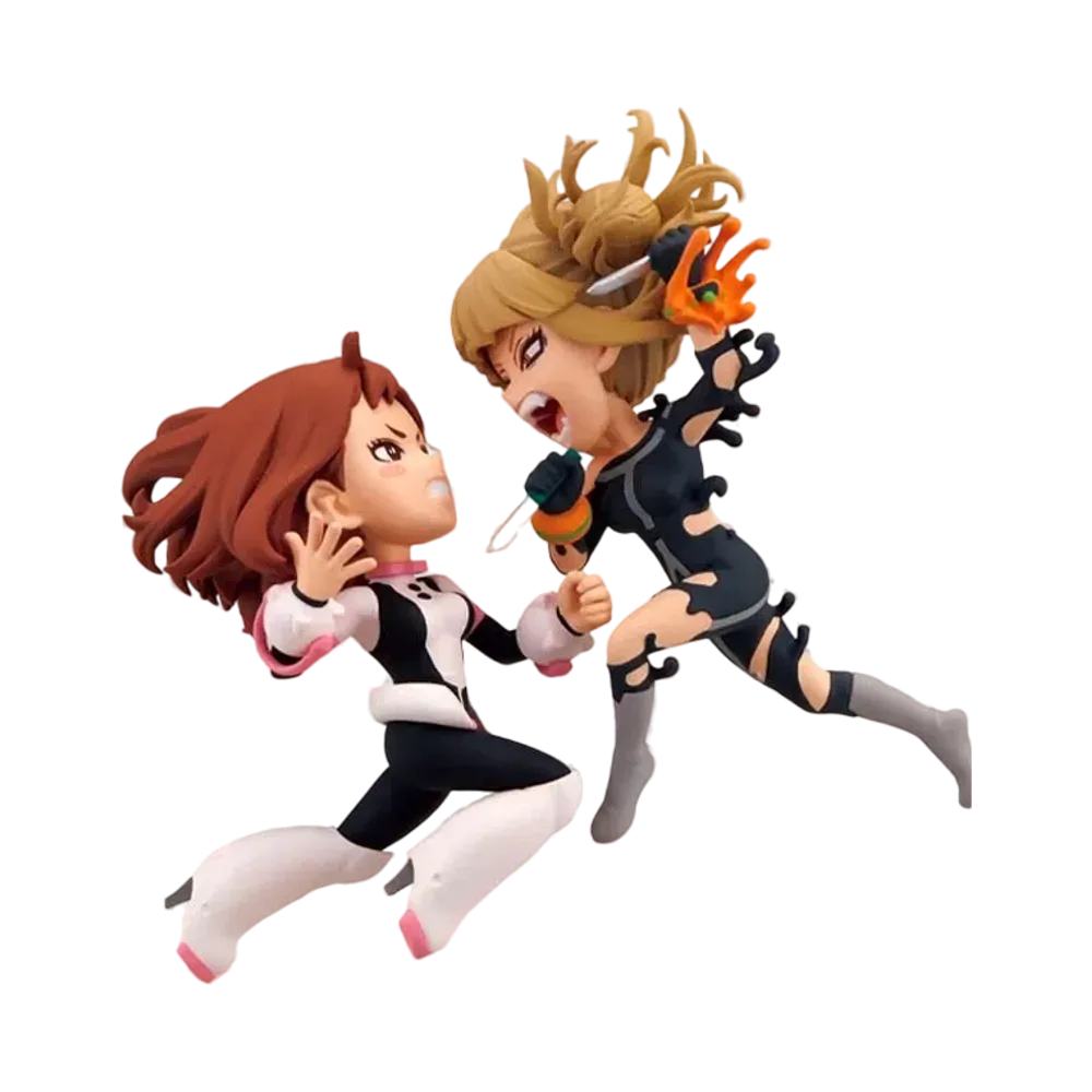 BANPRESTO "World Coletable Figure" -MY HERO ACADEMIA- Uraraka Ochako & Toga Himiko (Weekly Shonen Jump 4.5 issue, all applicants service 2nd edition)