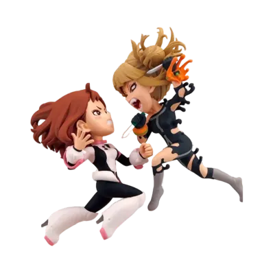 BANPRESTO "World Coletable Figure" -MY HERO ACADEMIA- Uraraka Ochako & Toga Himiko (Weekly Shonen Jump 4.5 issue, all applicants service 2nd edition)