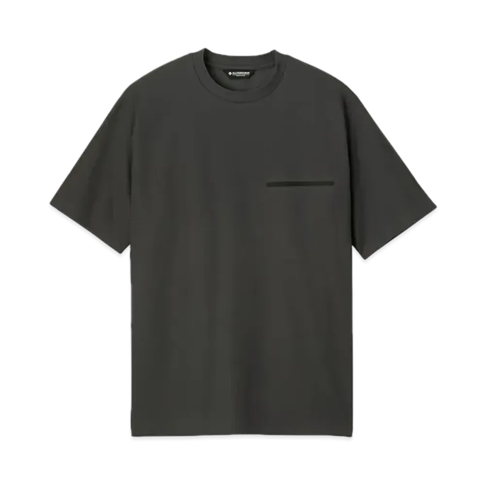 DESCENTE ALLTERRAIN Thermal Half Sleeve T-Shirt "Charcoal"