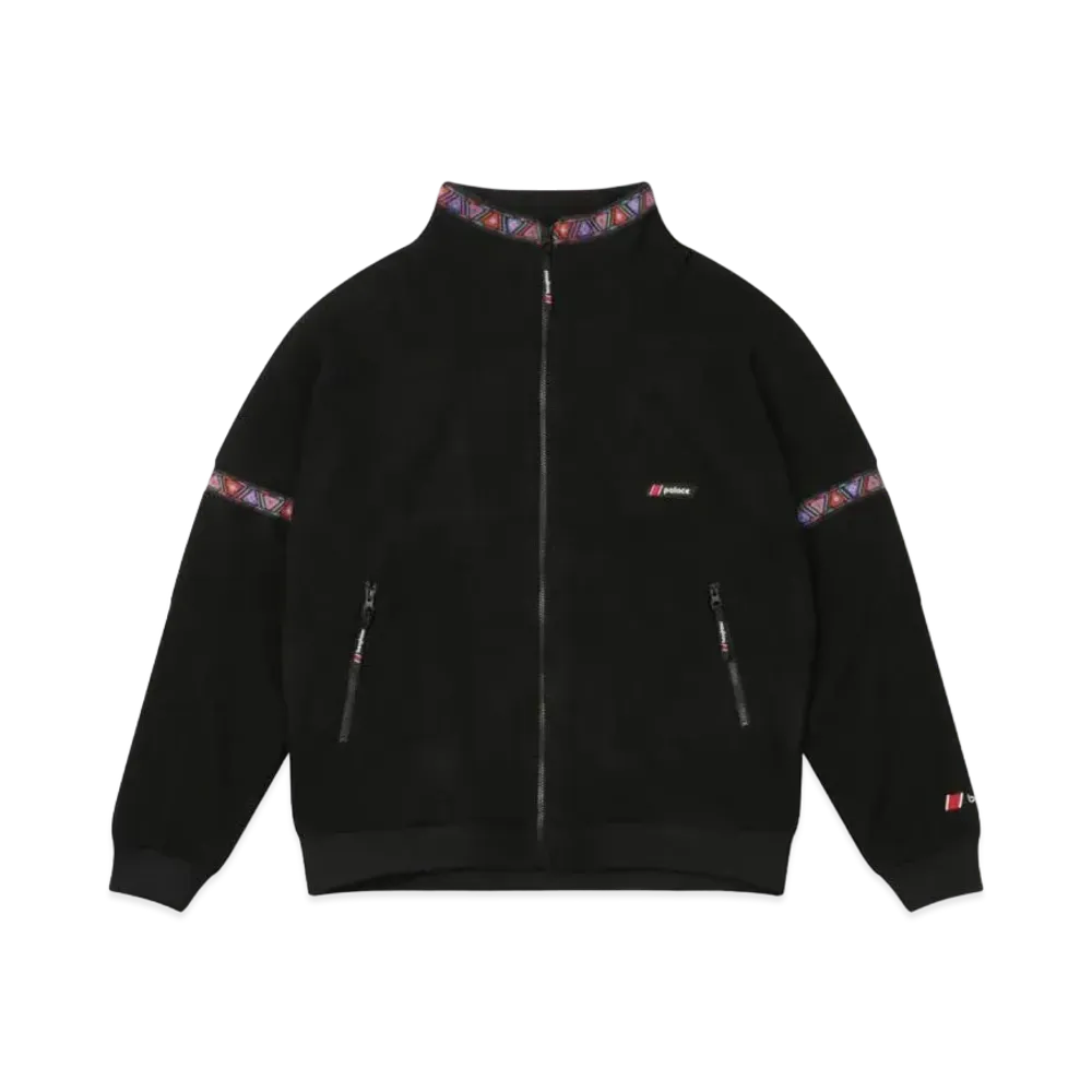 パレス x バーグハウス フリース ジップ アップ ジャケット "ブラック"