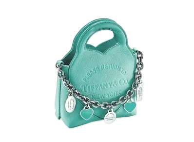 Tiffany & Co. Return to Tiffany Micro Charm Tote Bag "Tiffany Blue"