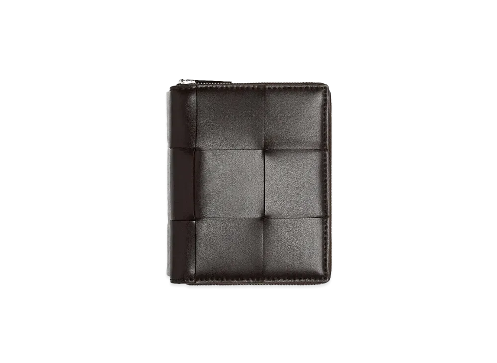 Bottega Veneta Zip Around Wallet "Fondant"