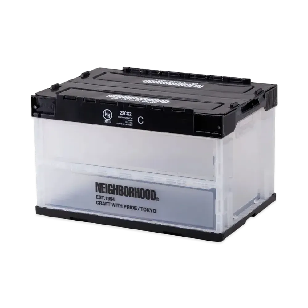 NEIGHBORHOOD Folding Container . PP "Black"